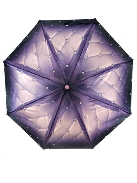 Зонт женский DINIYA арт.240 автомат 23"(58см)Х8К стразы