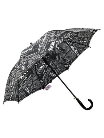 Зонт детский DINIYA арт.2605 (2265) полуавт 19"(48см)Х8К газета