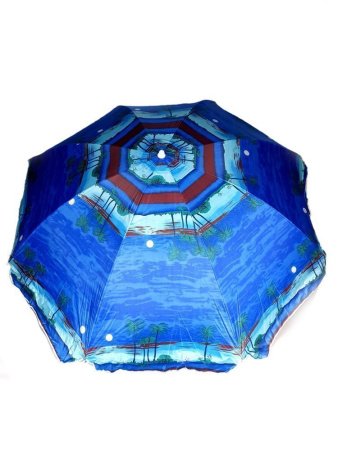Зонт-пляжный DINIYA арт.8203 полуавт D=200 8K пальма