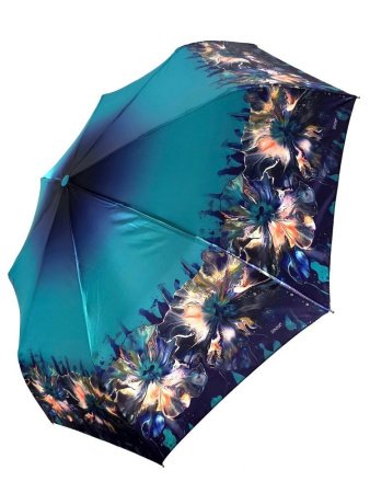 Зонт женский DINIYA арт.217 автомат 4 слож  21"(54см)Х8К каёмка