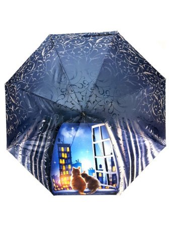 Зонт женский DINIYA арт.129 автомат 23"(58см)Х8К окна