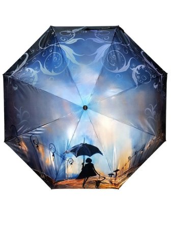 Зонт женский DINIYA арт.129 автомат 23"(58см)Х8К окна