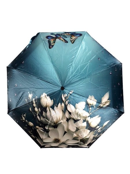 Зонт женский DINIYA арт.259 автомат 23"(58см)Х8К цветы