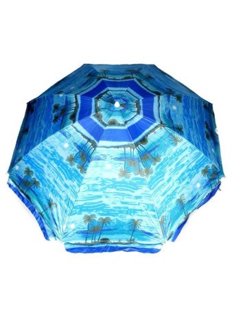 Зонт-пляжный DINIYA арт.8203 полуавт D=200 8K пальма