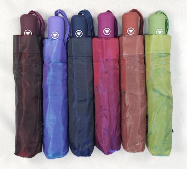 Зонт женский DINIYA арт.199 полуавт 21"(53см)Х8К хамелеон 