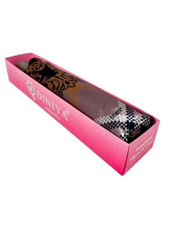 Зонт женский DINIYA арт.218 автомат 23"(58см)Х8К клетка 