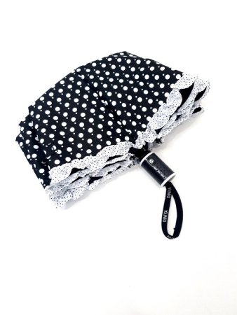 Зонт женский DINIYA арт.2774 автомат 23"(58см)Х9К горох