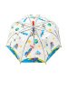 Зонт детский DINIYA арт.2660 полуавт 19"(48см)Х8К ПВХ космос 