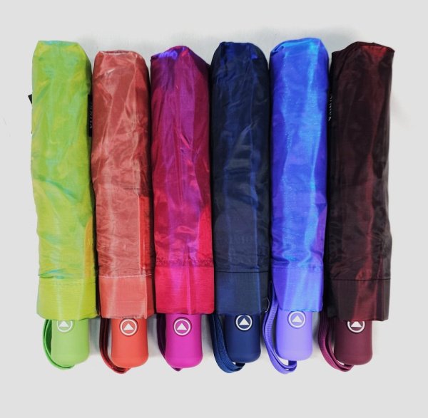 Зонт женский DINIYA арт.199 полуавт 21"(53см)Х8К хамелеон 