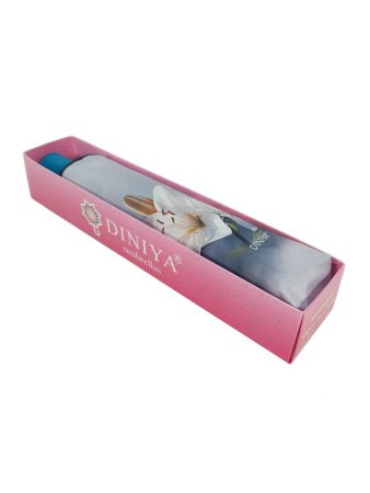 Зонт женский DINIYA арт.181 автомат 23"(58см)Х9К цветы