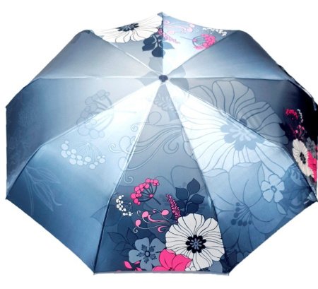 Зонт женский DINIYA арт.2246 (2727) автомат 23"(58см)Х9К цветы