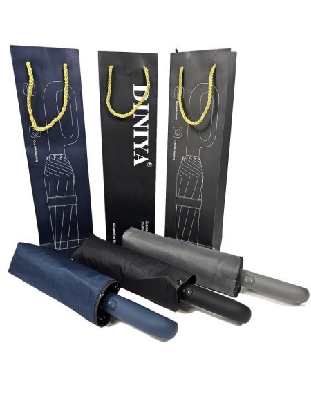 Зонт мужской DINIYA арт.248 автомат 23"(58см)Х16К карабин