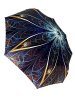 Зонт женский DINIYA арт.159 полуавт 23"(58см)Х8К листья/цветы 
