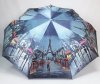 Зонт женский DINIYA арт.2203 (2757) полуавт 23"(58см)Х9К