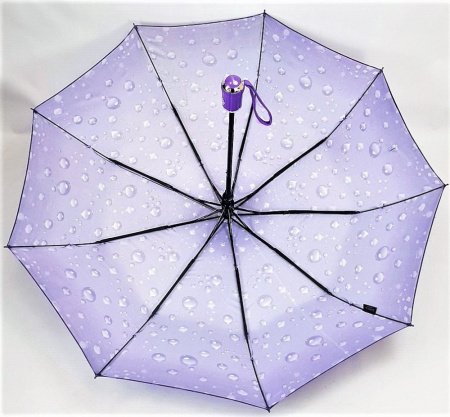 Зонт женский DINIYA арт.105 (2725) автомат 23"(58см)Х9К капли