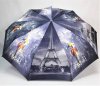 Зонт женский DINIYA арт.2203 (2757) полуавт 23"(58см)Х9К