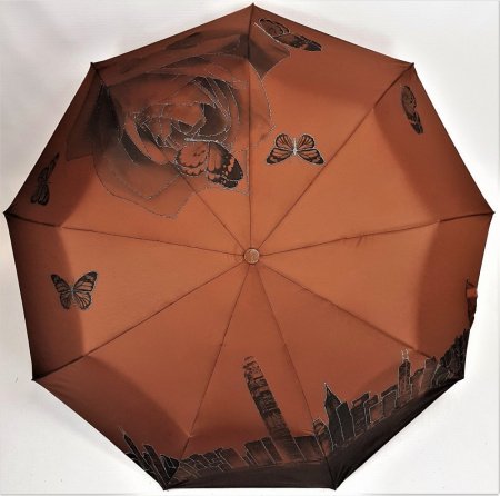 Зонт женский DINIYA арт.926 автомат 23"(58см)Х9К.