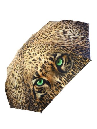 Зонт женский DINIYA арт.302-2 автомат 23"(58см)Х8К лео