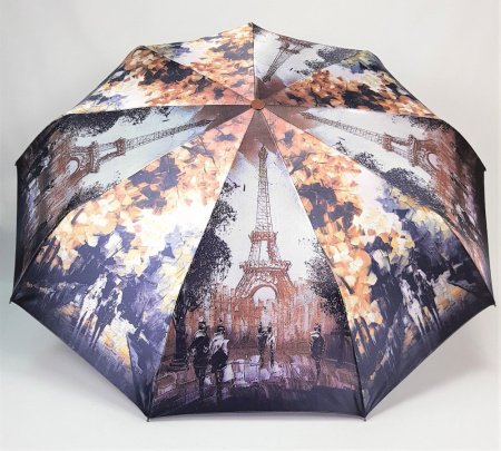 Зонт женский DINIYA арт.2203 (2757) полуавт 23"(58см)Х9К