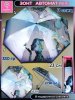 Зонт женский DINIYA арт.214 автомат 4 слож  21"(54см)Х8К разводы