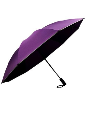 Зонт женский DINIYA арт.206-17 автомат 23"(58см)Х9К 6 рас обрат.тем-фиол.