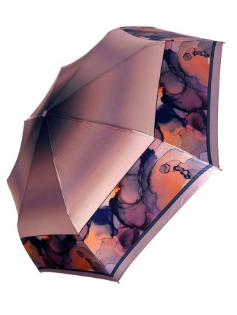 Зонт женский DINIYA арт.216 полуавт 23"(58см)Х8К каёмка