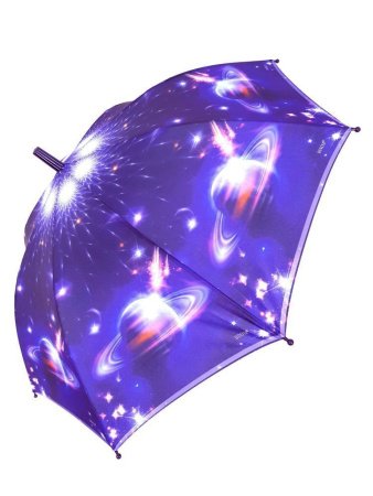Зонт детский DINIYA арт.2613 полуавт 19"(48см)Х8К космос
