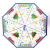 Зонт детский DINIYA арт.2656 (2003) полуавт 19"(48см)Х8К прозрачный