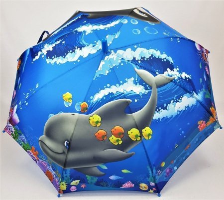 Зонт детский DINIYA арт.431 полуавт 19"(48см)Х8К