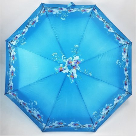 Зонт женский DINIYA арт.2304 (203) полуавт 22"(56см)Х8К