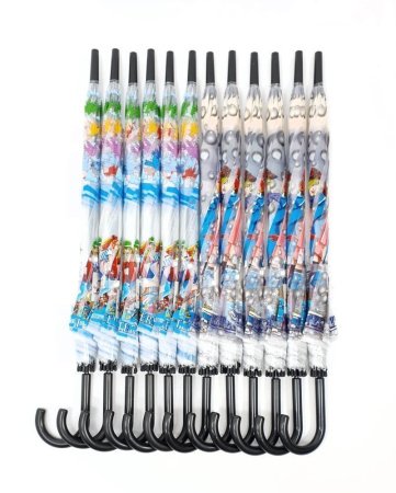 Зонт подростковый DINIYA арт.354 полуавт 20"(50см)Х8К