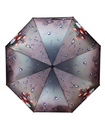 Зонт женский DINIYA арт.164 полуавт 23"(58см)Х8К