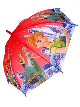 Зонт детский DINIYA арт.2606 (2282) полуавт 19"(48см)Х8К холодное сердце