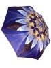 Зонт женский DINIYA арт.159 полуавт 23"(58см)Х8К листья/цветы 