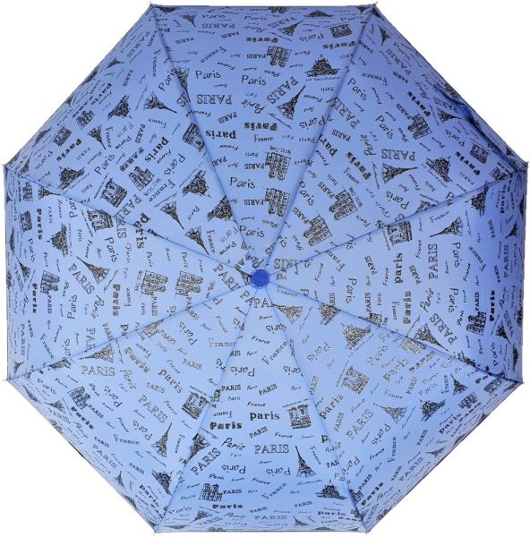 Зонт женский DINIYA арт.2232 полуавт 23"(58см)Х8К Paris