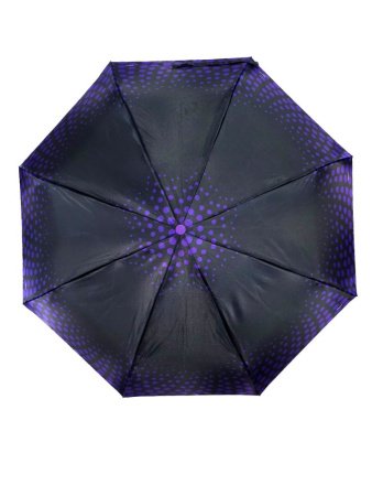 Зонт женский DINIYA арт.221 автомат 23"(58см)Х8К горох