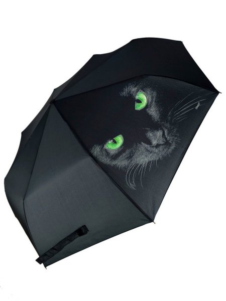 Зонт женский DINIYA арт.237 автомат 4 слож.21"(54 см)Х8К мини глаза