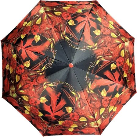 Зонт женский DINIYA арт.107 автомат 23"(58см)Х8К цветы