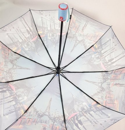 Зонт женский DINIYA арт.2202 (2756) автомат 23"(58см)Х9К.