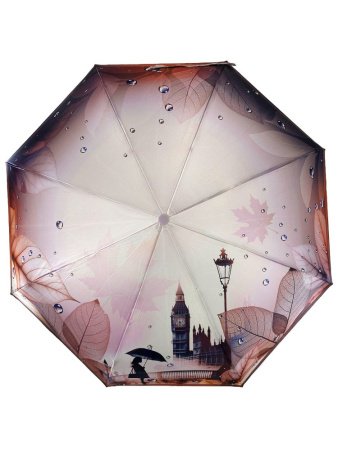 Зонт женский DINIYA арт.292 автомат 4 слож. 21"(54 см)Х8К мини 