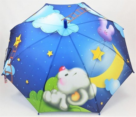 Зонт детский DINIYA арт.431 полуавт 19"(48см)Х8К