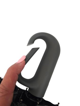 Зонт мужской DINIYA арт.248-3 автомат 23"(58см)Х16К карабин серый