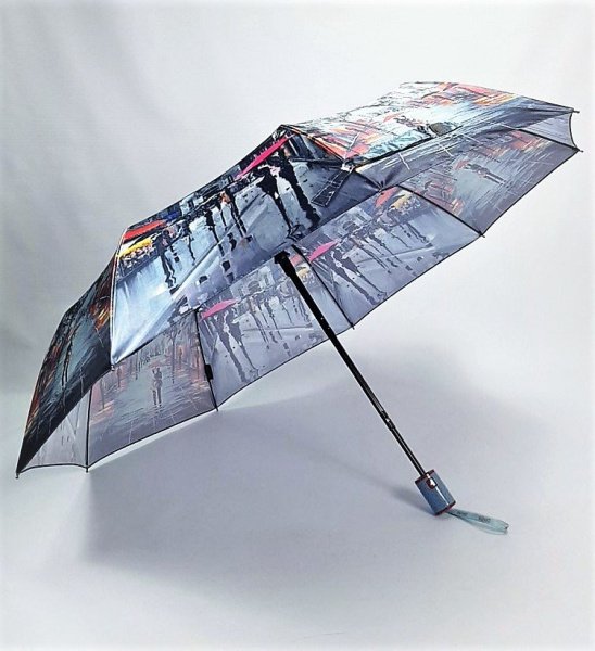 Зонт женский DINIYA арт.2203 (2757) полуавт 23"(58см)Х9К