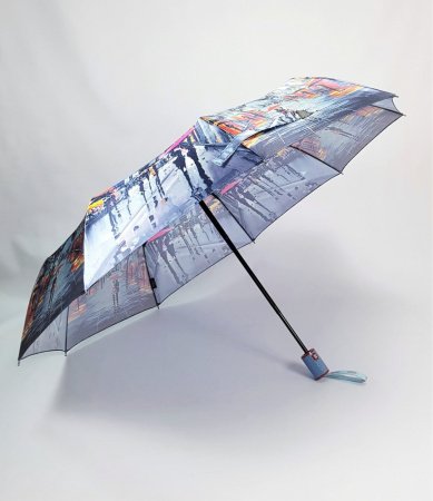 Зонт женский DINIYA арт.2202 (2756) автомат 23"(58см)Х9К.