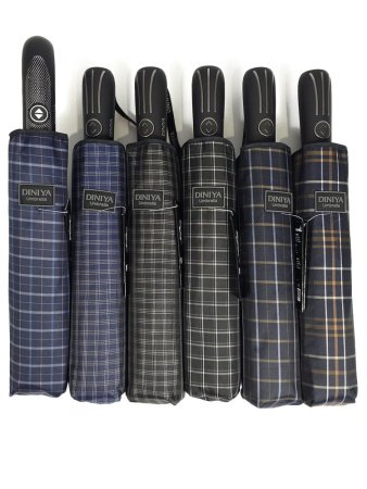 Зонт мужской DINIYA арт.195 автомат 27"(68см)Х9К семейный