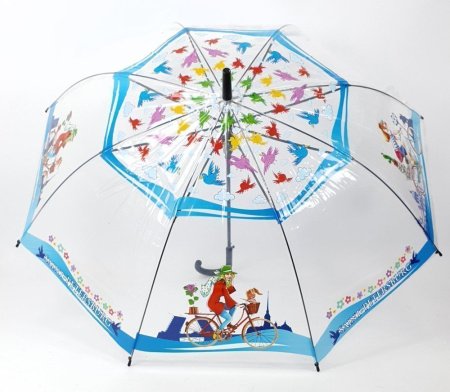 Зонт подростковый DINIYA арт.354 полуавт 20"(50см)Х8К