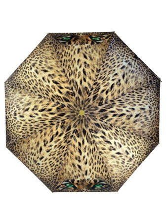 Зонт женский DINIYA арт.302-2 автомат 23"(58см)Х8К лео