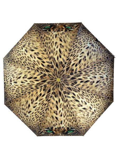 Зонт женский DINIYA арт.302-2 автомат 23"(58см)Х8К лео