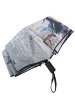 Зонт женский DINIYA арт.192 автомат 23"(58см)Х8К газета