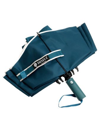 Зонт женский DINIYA арт.206-18 автомат 23"(58см)Х9К 6 рас обрат.изумр.